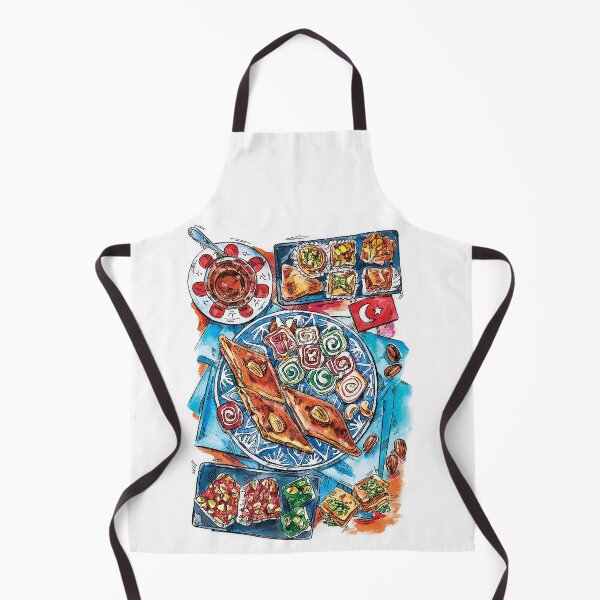 Item preview, Taste of Europe in Watercolor. Türkiye. designed and sold by Shevi.