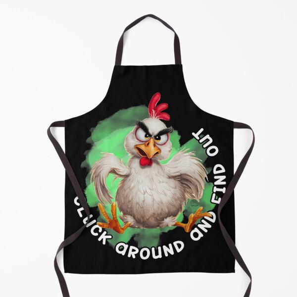 Item preview, Cluck Around and Find Out! – Grumpy Chicken with Attitude | Sofagirl Collection designed and sold by SOFAGIRL COLLECTIONS.