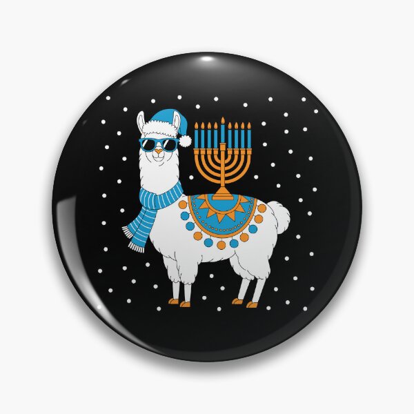 Item preview, Llama with Menorah designed and sold by jkrphoto.