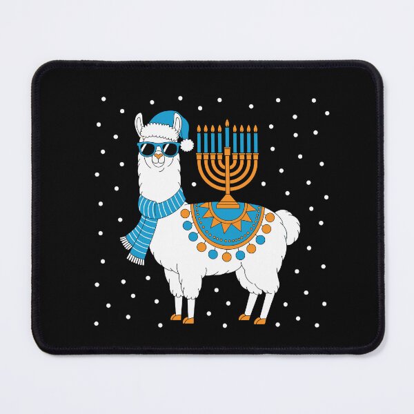 Item preview, Llama with Menorah designed and sold by jkrphoto.