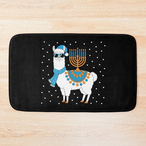 Item preview, Llama with Menorah designed and sold by jkrphoto.