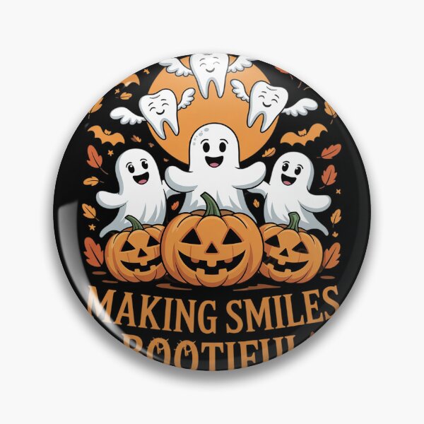 Item preview, Making Smiles Bootiful Ghost Dentist Halloween Dental 1  designed and sold by KonstanKoraner.