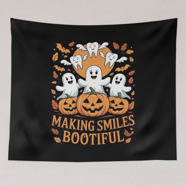 Item preview, Making Smiles Bootiful Ghost Dentist Halloween Dental 1  designed and sold by KonstanKoraner.