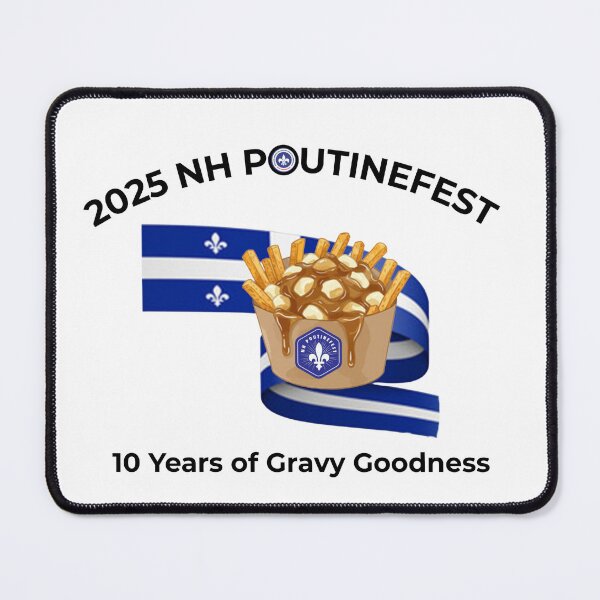 Item preview, Official NH PoutineFest 10th Anniversary Shirt designed and sold by FrancoStyle.