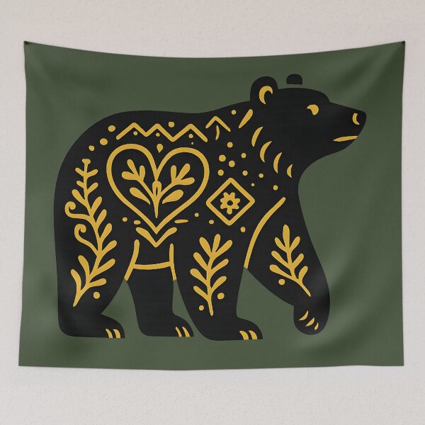 Item preview, Bear of the Ancestors - Folk Series designed and sold by Mission Ready.
