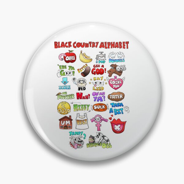 Item preview, Black Country Alphabet designed and sold by bostindesigns.
