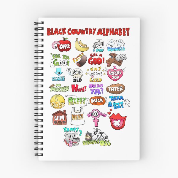 Item preview, Black Country Alphabet designed and sold by bostindesigns.