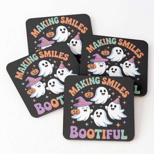 Item preview, Making Smiles Bootiful Ghost Dentist Halloween Dental 4  designed and sold by KonstanKoraner.