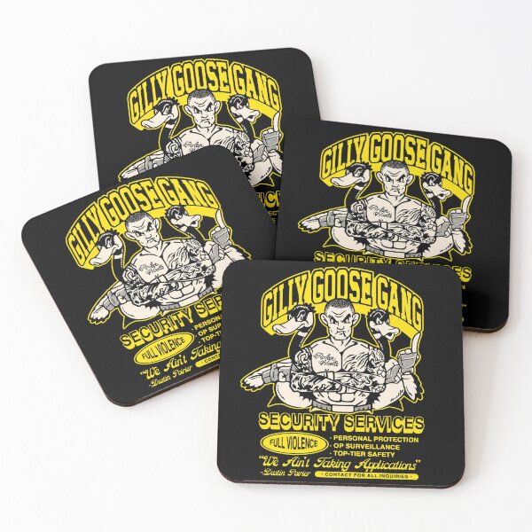 Item preview, Dustin Poirier Gilly Goose Gang Security Services We Ain't Taking Applications designed and sold by JeyVel.