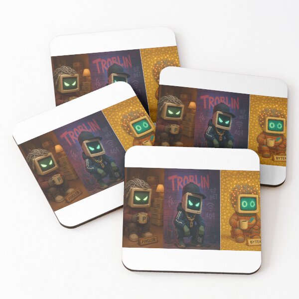 Item preview, "Pingler, Troblin & Bytekin – The Internet Spirits Trio | GGSTCraft" designed and sold by ggstcraft.
