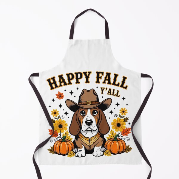 Item preview, Happy Fall Basset Hound designed and sold by J-CCreations.