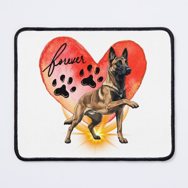 Item preview, Forever in My Heart - Belgian Malinois Memorial Art designed and sold by LulitasDreams.