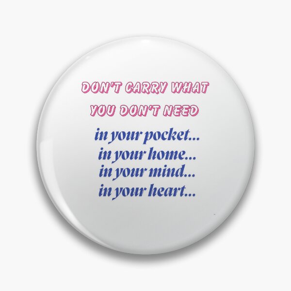 Item preview, Let Go of What Weighs You Down – Minimalist Quote for Mind, Heart & Home designed and sold by Ink-Lift Creations.