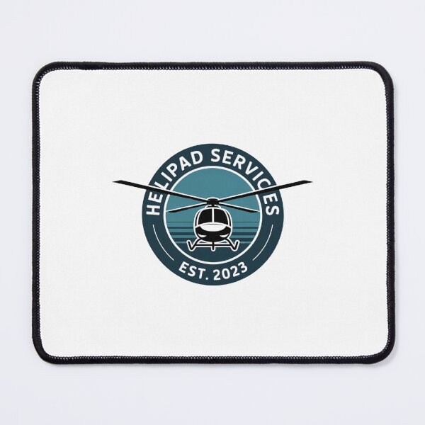 Item preview, Helicopter Pad Gift For Pilot Aviation Enthusiast designed and sold by sz0g0.