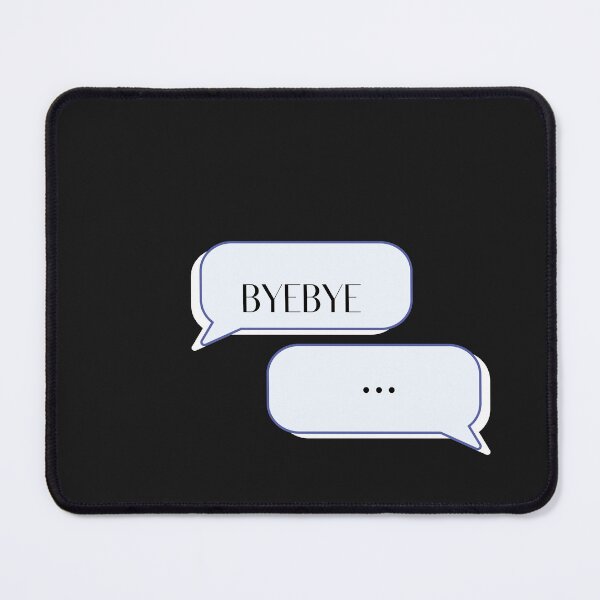 Item preview, Byebye Sticker Goodbye Gift Message designed and sold by sz0g0.