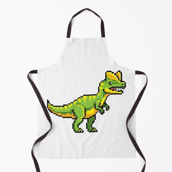 Item preview, Pixel Art Dilophosaurus Dino Retro Game designed and sold by k3rstman1.