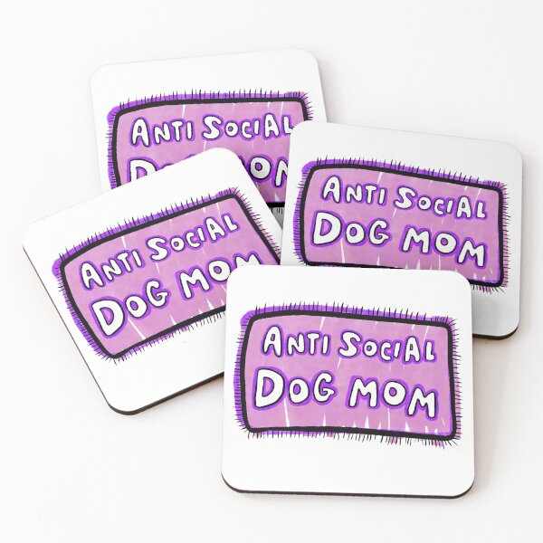 Item preview, Anti Social Dog Mom designed and sold by studio-unruly.