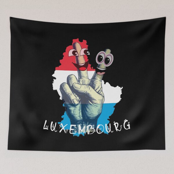 Item preview, PATRIOTIC HAND - PEACE, Make good vibe community - LUXEMBOURG designed and sold by MJLO STORY TIME.