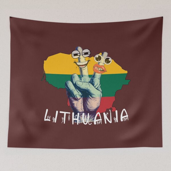 Item preview, PATRIOTIC HAND - PEACE, Make good vibe community - LITHUANIA designed and sold by MJLO STORY TIME.