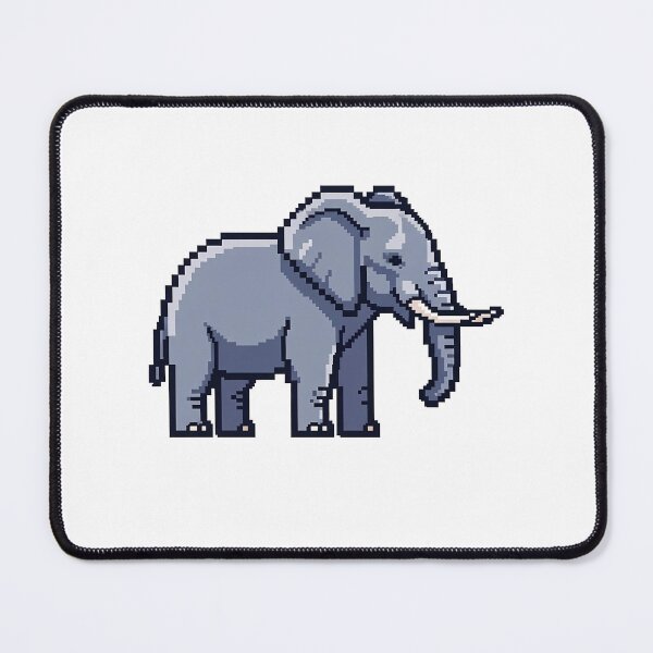 Item preview, Elephant Pixel Art Retro 8-Bit Animal designed and sold by k3rstman1.