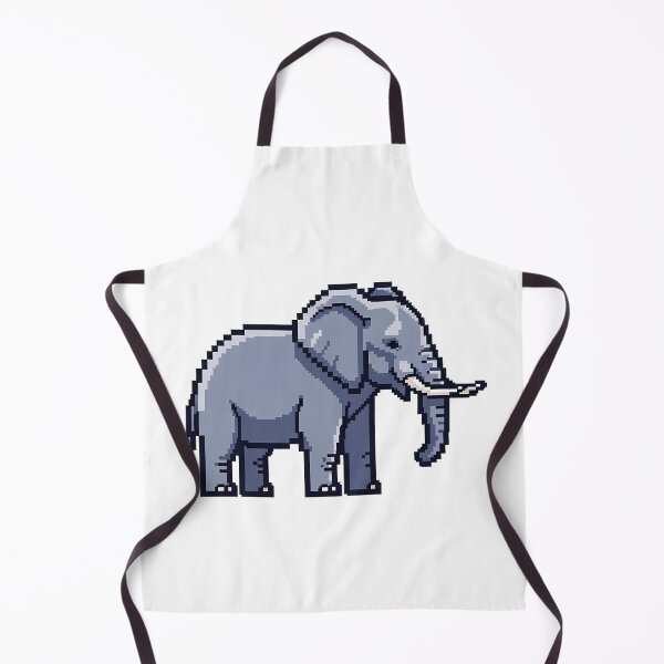 Item preview, Elephant Pixel Art Retro 8-Bit Animal designed and sold by k3rstman1.