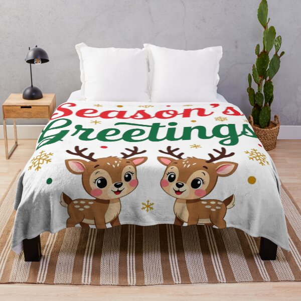 Item preview, Season's Greetings Reindeer designed and sold by J-CCreations.