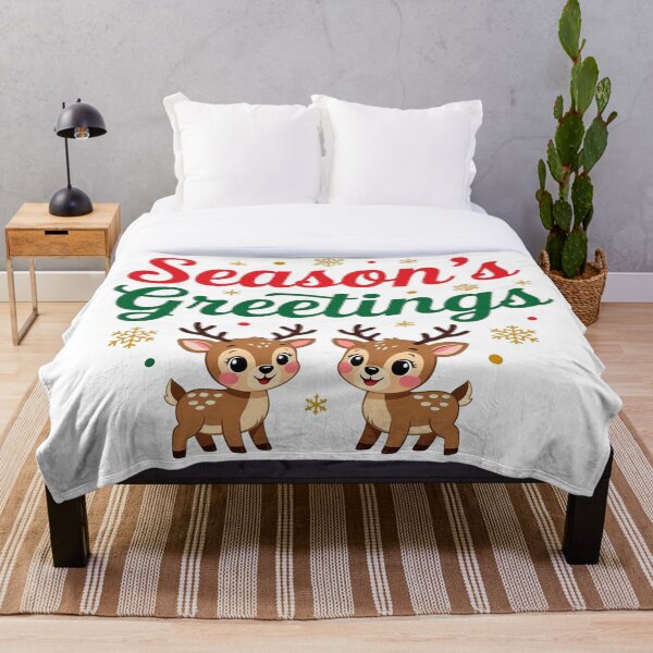 Item preview, Season's Greetings Reindeer designed and sold by J-CCreations.