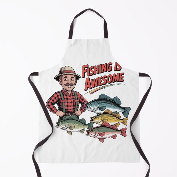 Item preview, Fishing is Awesome t-shirt For Fisherman designed and sold by sz0g0.