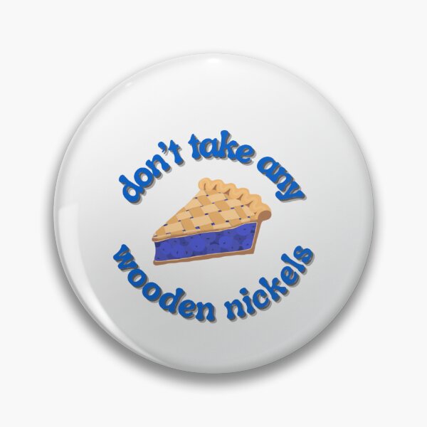 Item preview, Don't take any wooden nickels! (Nancy Drew: The Secret of the Old Clock) (blueberry) designed and sold by Dizzydreamerr.