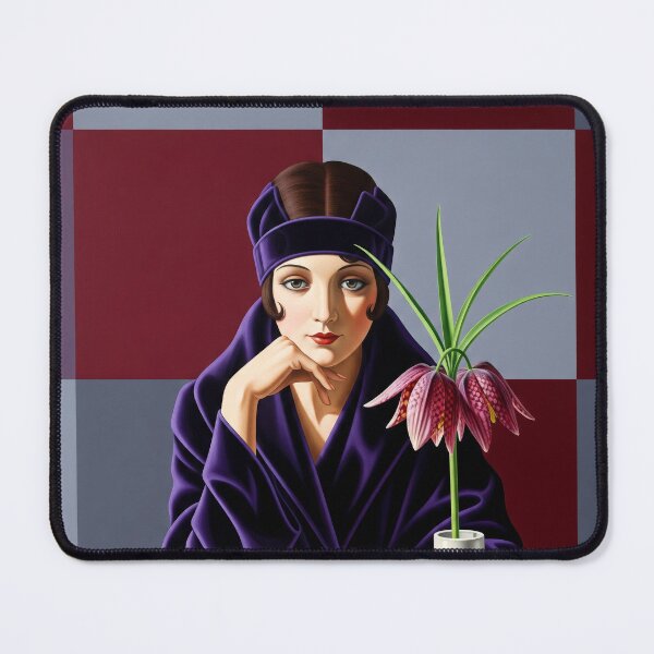 Item preview, The Queen's Chessboard - Original Art Deco Artwork designed and sold by elektronen.