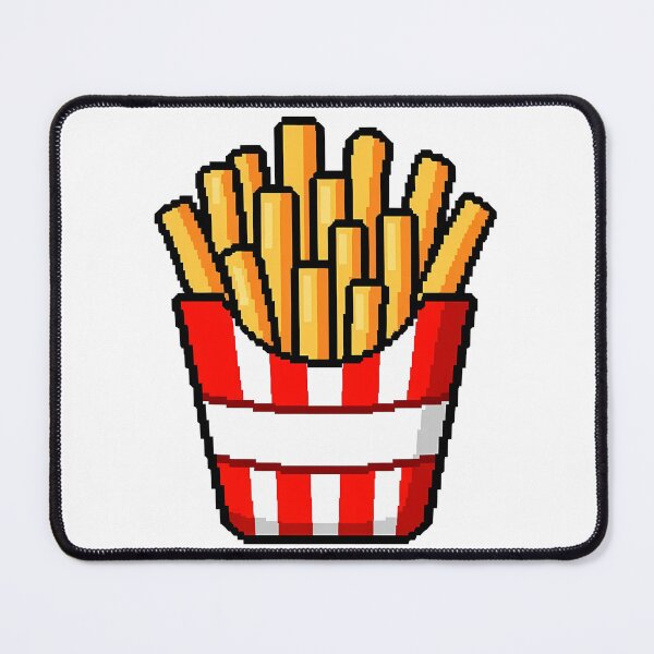 Item preview, Pixel Art French Fries Fast Food Snack designed and sold by k3rstman1.