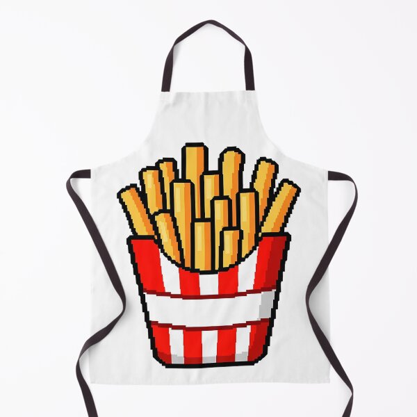 Item preview, Pixel Art French Fries Fast Food Snack designed and sold by k3rstman1.