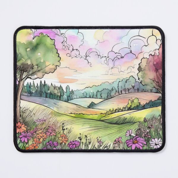 Item preview, Wildflower Meadow and Colorful Trees designed and sold by J Marielle Designs.