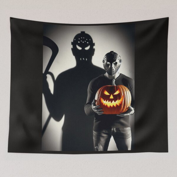 Item preview, "Pumpkin Scream Pie: Jason’s Slice of Terror" designed and sold by Print Fiction.