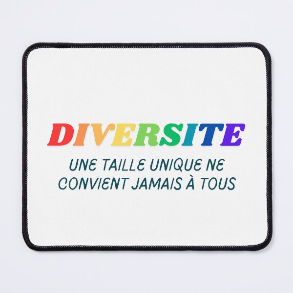 Item preview, LA DIVERSITÉ HUMAINE - My Diversity Saying available en Francais designed and sold by Amazon Hermit Empire.
