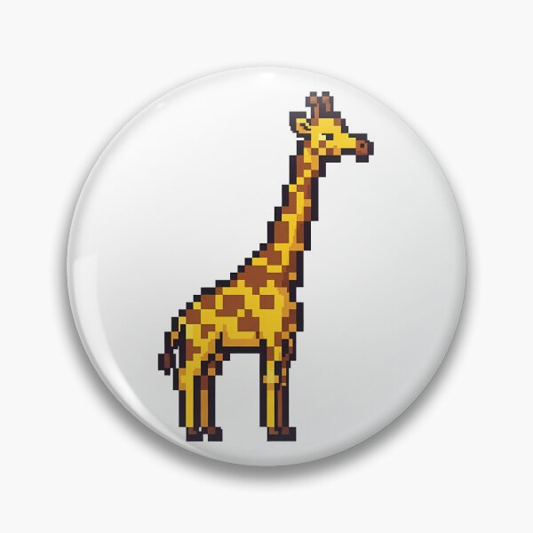 Item preview, Pixel Art Giraffe Retro 8-Bit Safari designed and sold by k3rstman1.