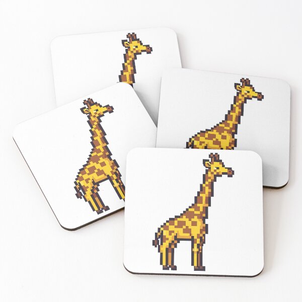 Item preview, Pixel Art Giraffe Retro 8-Bit Safari designed and sold by k3rstman1.