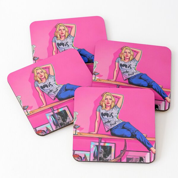 Item preview, Scarlett's Gaze - Pop Art designed and sold by CleverCulture.