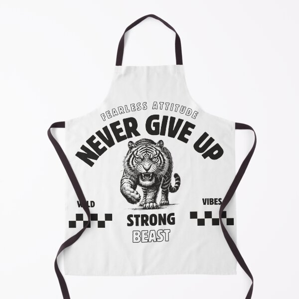 Item preview, Walking Tiger Fearless Attitude Never Give Up Strong Beast Wild Vibes designed and sold by CreativeCrewApp.