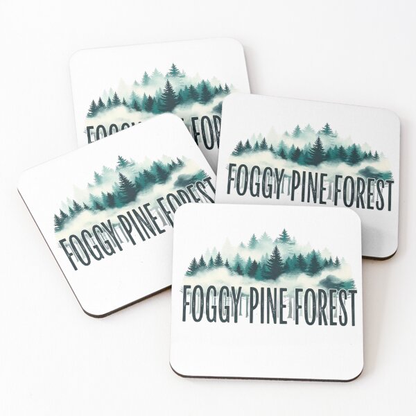 Item preview, Foggy Pine Forest designed and sold by FitEnvy.