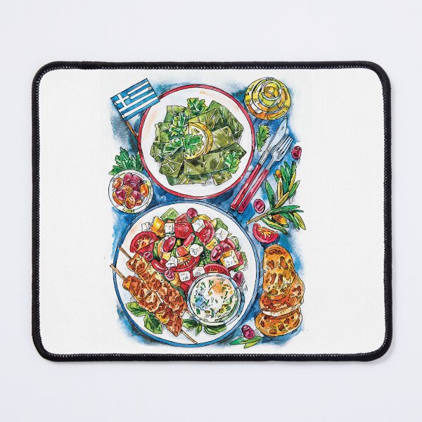 Item preview, Taste of Europe in Watercolor. Greece. designed and sold by Shevi.