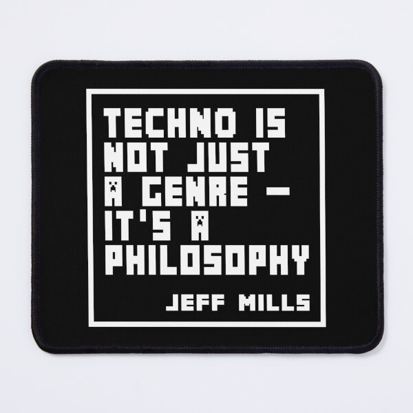Item preview, THE OTHER SIDE OF TIME | JEFF MILLS TRIBUTE | WHITE VERSION designed and sold by parissiArt.