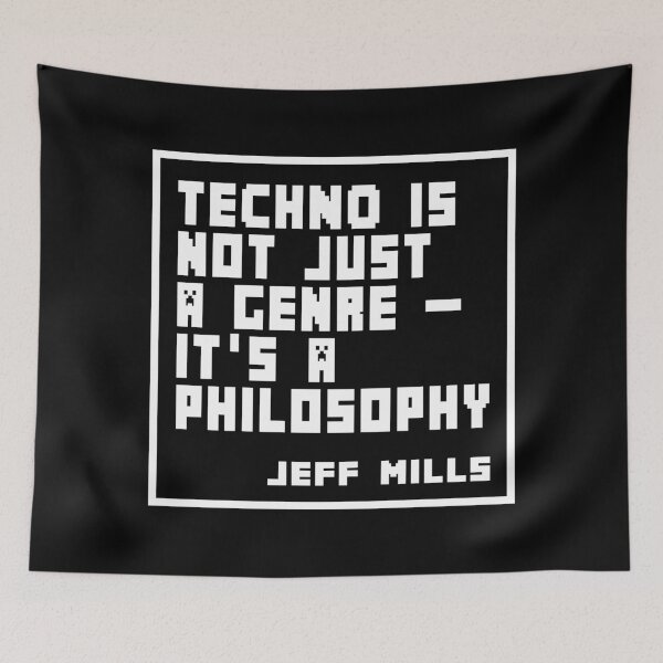 Item preview, THE OTHER SIDE OF TIME | JEFF MILLS TRIBUTE | WHITE VERSION designed and sold by parissiArt.