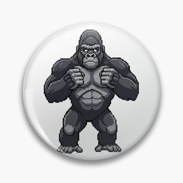Artikelvorschau, Mighty Gorilla Pixel Art Retro-Spiel entworfen und verkauft von k3rstman1.