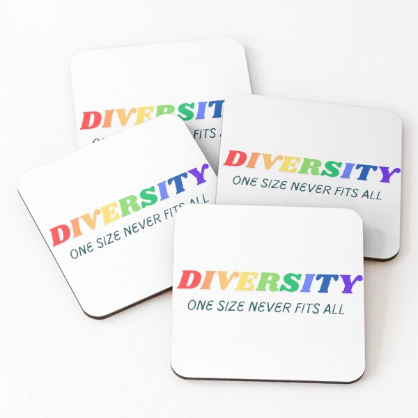 Item preview, HUMAN DIVERSITY ~ LGTBQAI pride and support designed and sold by Amazon Hermit Empire.