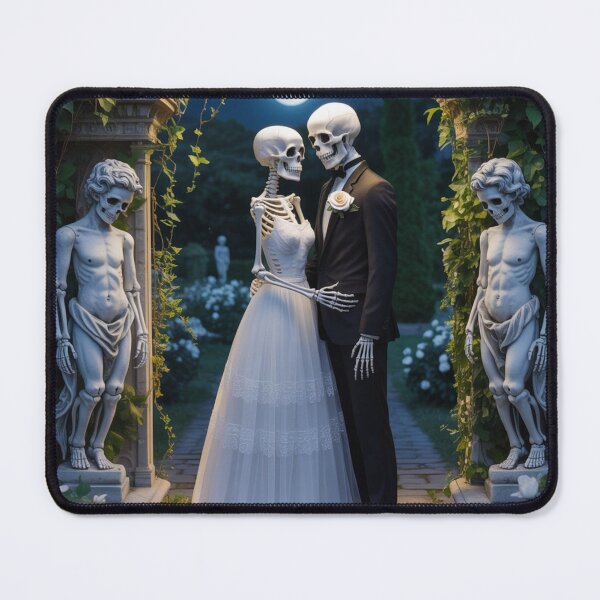 Item preview, Halloween Skeleton Couple designed and sold by ArtQueen777.