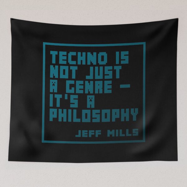 Item preview, THE OTHER SIDE OF TIME | JEFF MILLS TRIBUTE | BLUE VERSION designed and sold by parissiArt.