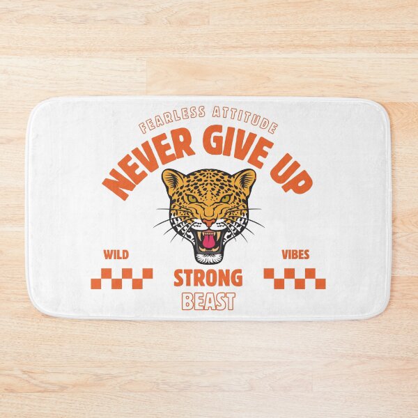 Item preview, Jaguar Roar Face Fearless Attitude Never Give Up Strong Beast Wild Vibes  designed and sold by CreativeCrewApp.
