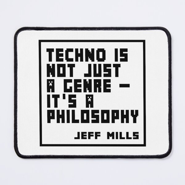 Item preview, THE OTHER SIDE OF TIME | JEFF MILLS TRIBUTE | BLACK VERSION designed and sold by parissiArt.