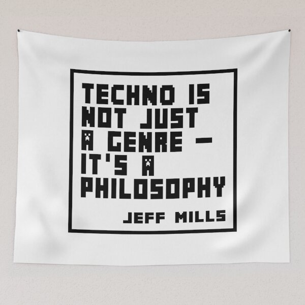 Item preview, THE OTHER SIDE OF TIME | JEFF MILLS TRIBUTE | BLACK VERSION designed and sold by parissiArt.